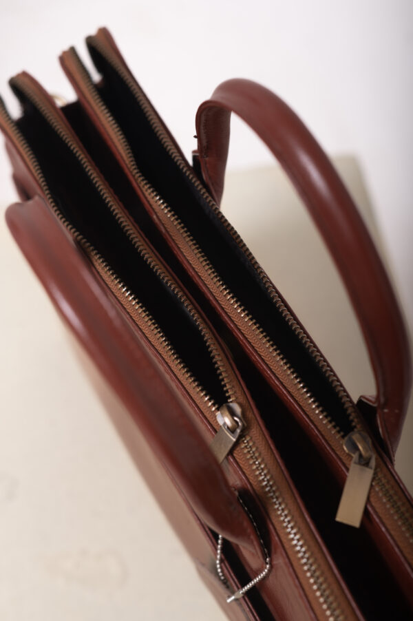 TWO ZIPPER PREMIUM BAGS (MUSTERD) - Image 3