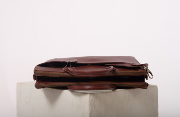 TWO ZIPPER PREMIUM BAGS (MUSTERD) - Image 2