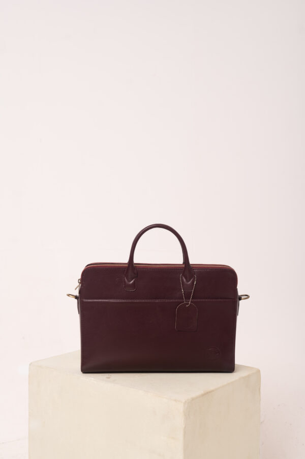 TWO ZIPPER PREMIUM BAGS (MEHROON) - Image 2